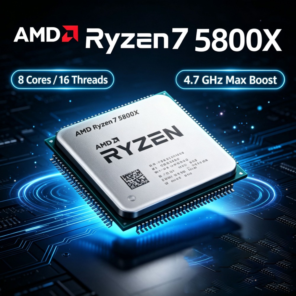 Amd Cpu Ryzen 7 - معالج AMD R7 5800X Ryzen 7