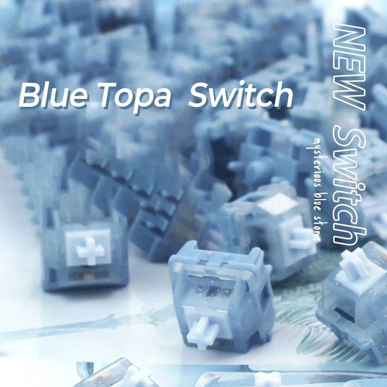 Keyboard Gaming Blue Switch - HMX الأزرق توبا التبديل الخطي التبديل