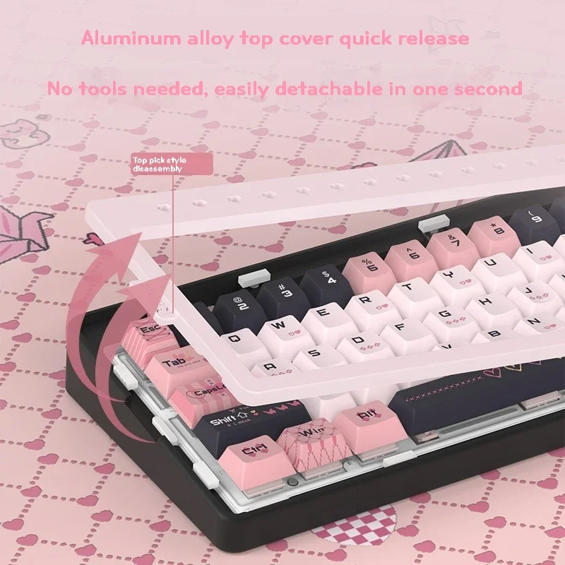 RECCAZR R66 Paper Plane66 مجمو - مراجعة Gaming Keyboard No Rgb وسعره