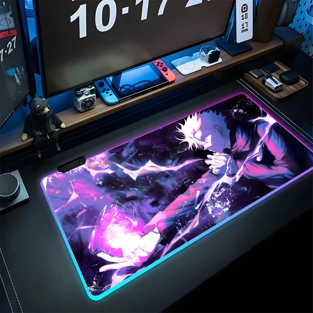 لوحة ماوس أنيمي J-jujutsu K-ka - مراجعة Gaming Keyboard No Rgb وسعره