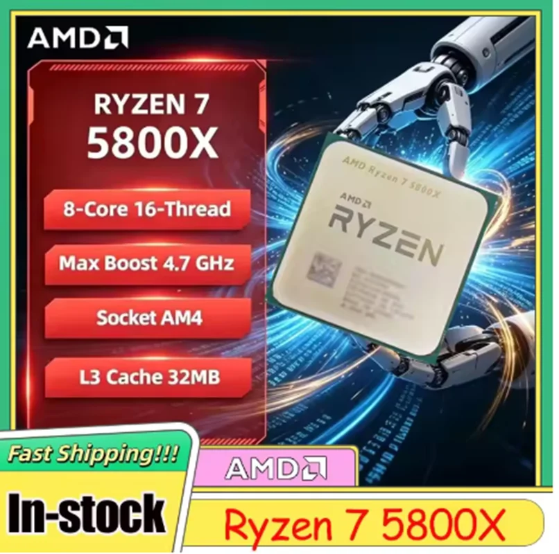 معالج AMD R7 5800X Ryzen 7 580 - مراجعة Amd Cpu Ryzen 7 وسعره