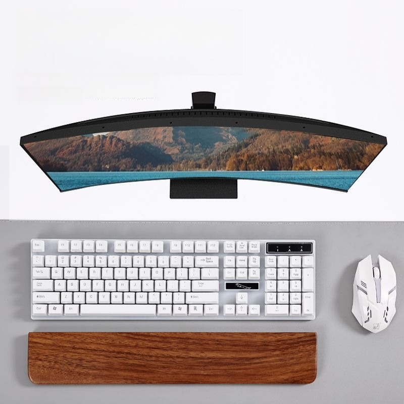 لوحة المفاتيح الخشبية الصلبة م - مراجعة Gaming Keyboard Nearby وسعره