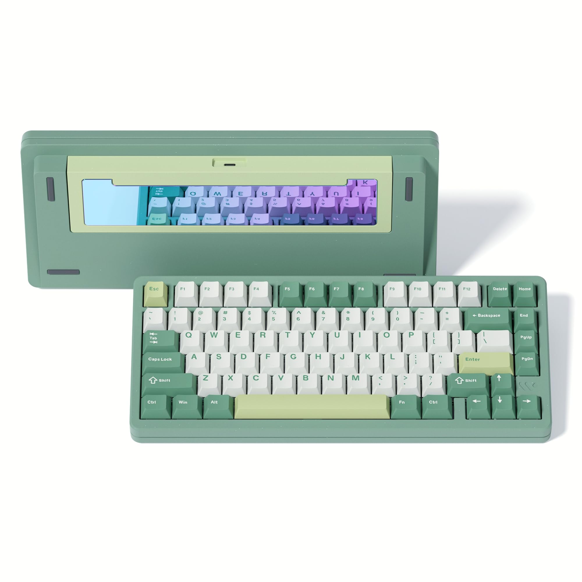 WOMIER SK75 اللاسلكية الألومني - مراجعة Gaming Keyboard Hot Swappable وسعره