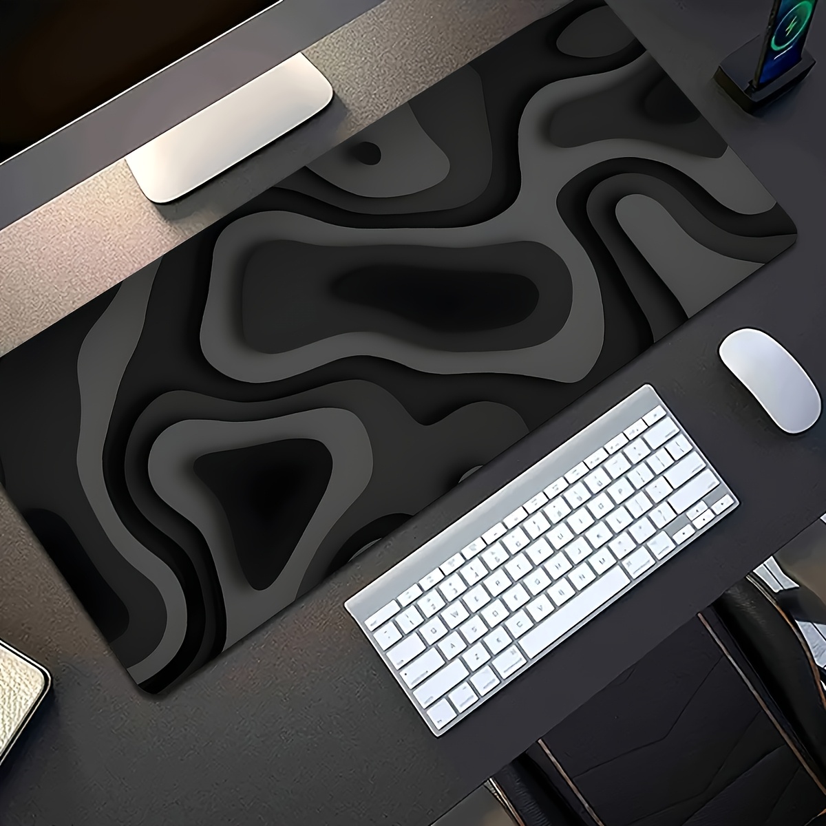 لوحة ماوس كبيرة بتصميم دوامي أ - مراجعة Gaming Keyboard High Ground وسعره