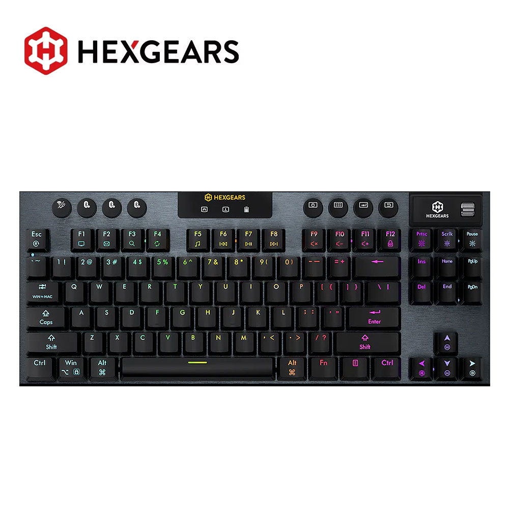 لوحة مفاتيح ميكانيكية HEXGEARS - مراجعة Gaming Keyboard Hot Swappable وسعره