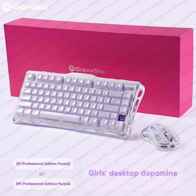 ماوس لاسلكي GravaStar M1 M2 أو - مراجعة Gaming Keyboard No Rgb وسعره