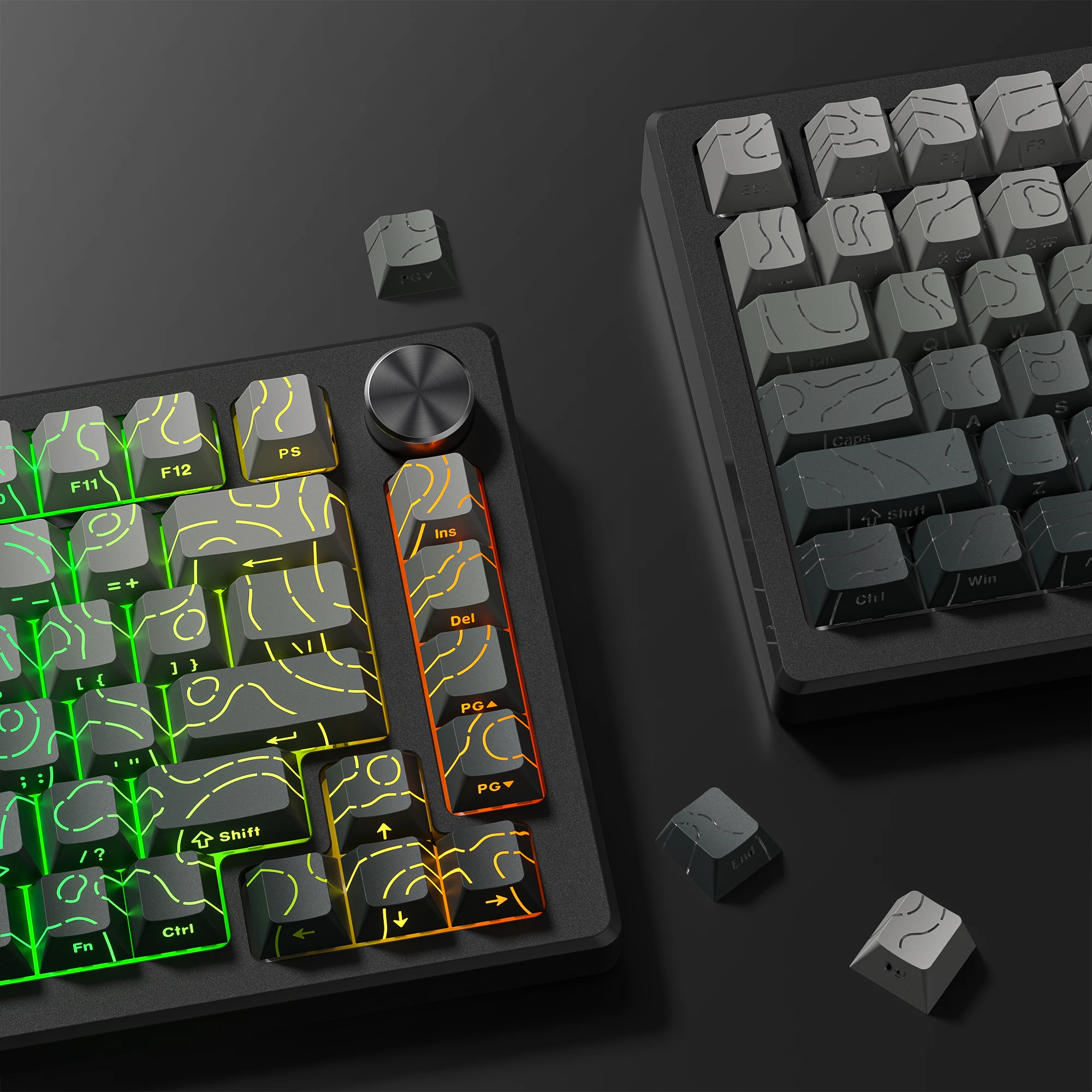 134 مفتاح يوم القطبي توبوغرافي - مراجعة Gaming Keyboard Nearby وسعره
